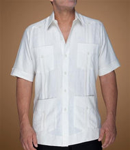 Load image into Gallery viewer, Classic Cotton Guayabera - Short Sleeve