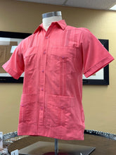 Load image into Gallery viewer, Cotton Guayabera - Short Sleeve