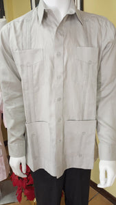 Supreme Guayabera Sizes 2XL - Long Sleeve