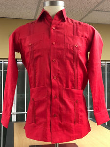 Supreme Guayabera Sizes 2XL - Long Sleeve