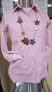 Women - Original Guayabera - Long Sleeve