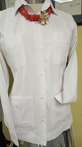 Women - Original Guayabera - Long Sleeve