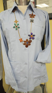 Women - Original Guayabera - Long Sleeve