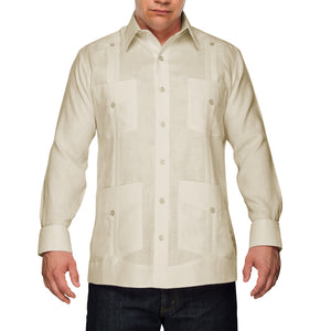 Supreme Guayabera Sizes XL - Long Sleeve