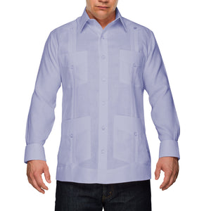 Supreme Guayabera Sizes S - Long Sleeve