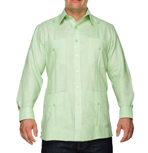 Supreme Guayabera Sizes 4XL - Long Sleeve