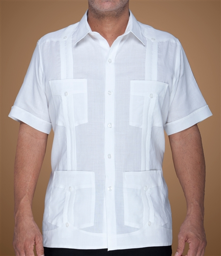 Supreme Guayabera Sizes 2XL - Short Sleeve