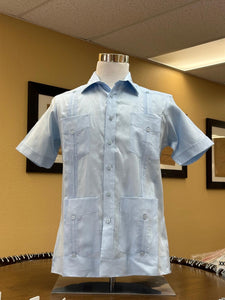 Supreme Guayabera Sizes 4XL - Short Sleeve