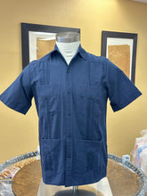 Load image into Gallery viewer, Cotton Guayabera - Short Sleeve