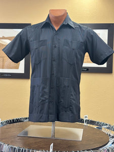 P - 65% P - 35% C Guayabera - Reg - Short Sleeve