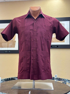 P - 65% P - 35% C Guayabera - Reg - Short Sleeve