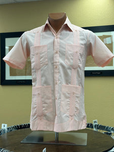 P - 65% P - 35% C Guayabera - Reg - Short Sleeve