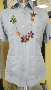 Women - Original Guayabera - Short Sleeve