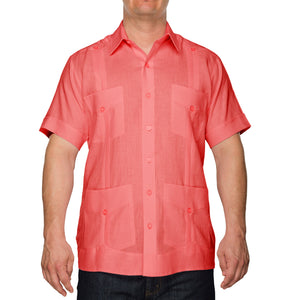 Supreme Guayabera Sizes 4XL - Short Sleeve