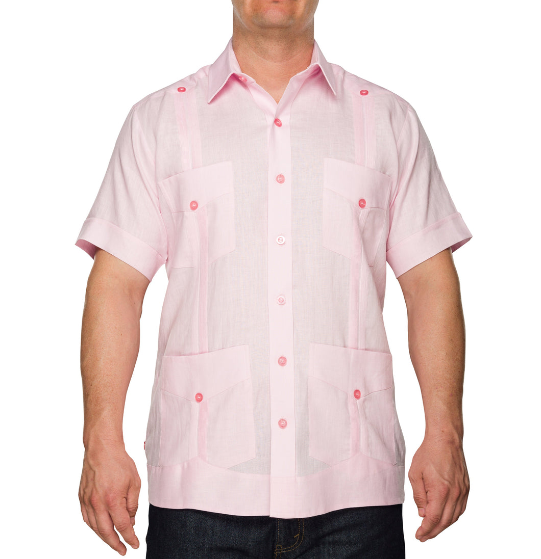 Supreme Guayabera Sizes 4XL - Short Sleeve