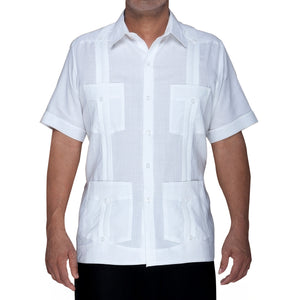 Supreme Guayabera Sizes 4XL - Short Sleeve