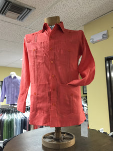 Supreme Guayabera Sizes 2XL - Long Sleeve