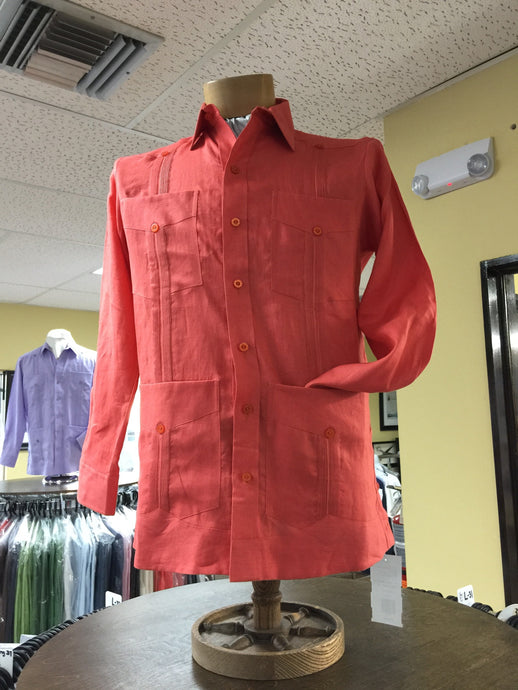 Supreme Guayabera Sizes 3XL - Long Sleeve