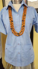 Load image into Gallery viewer, Women - Cotton Guayabera - Short Sleeve